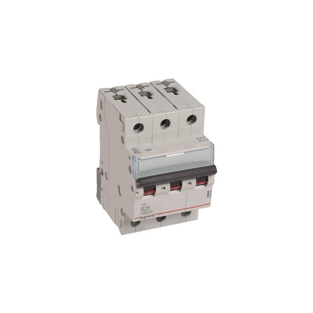 Legrand Leitungsschutzschalter TX3 B 25A, 3-polig, 6kA, 400V, 3TE, Grau, 403404... LEGRAND-403404 3414970387585 (Abb. 2)
