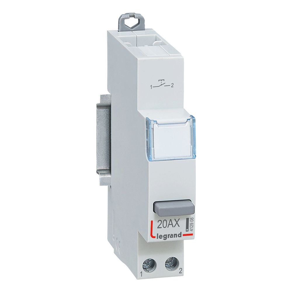 Legrand Taster CX3, 1 Schließer, 20A, 230V, 1TE, IP20, Grau, 412908... LEGRAND-412908 3414970531407 (Abb. 3)