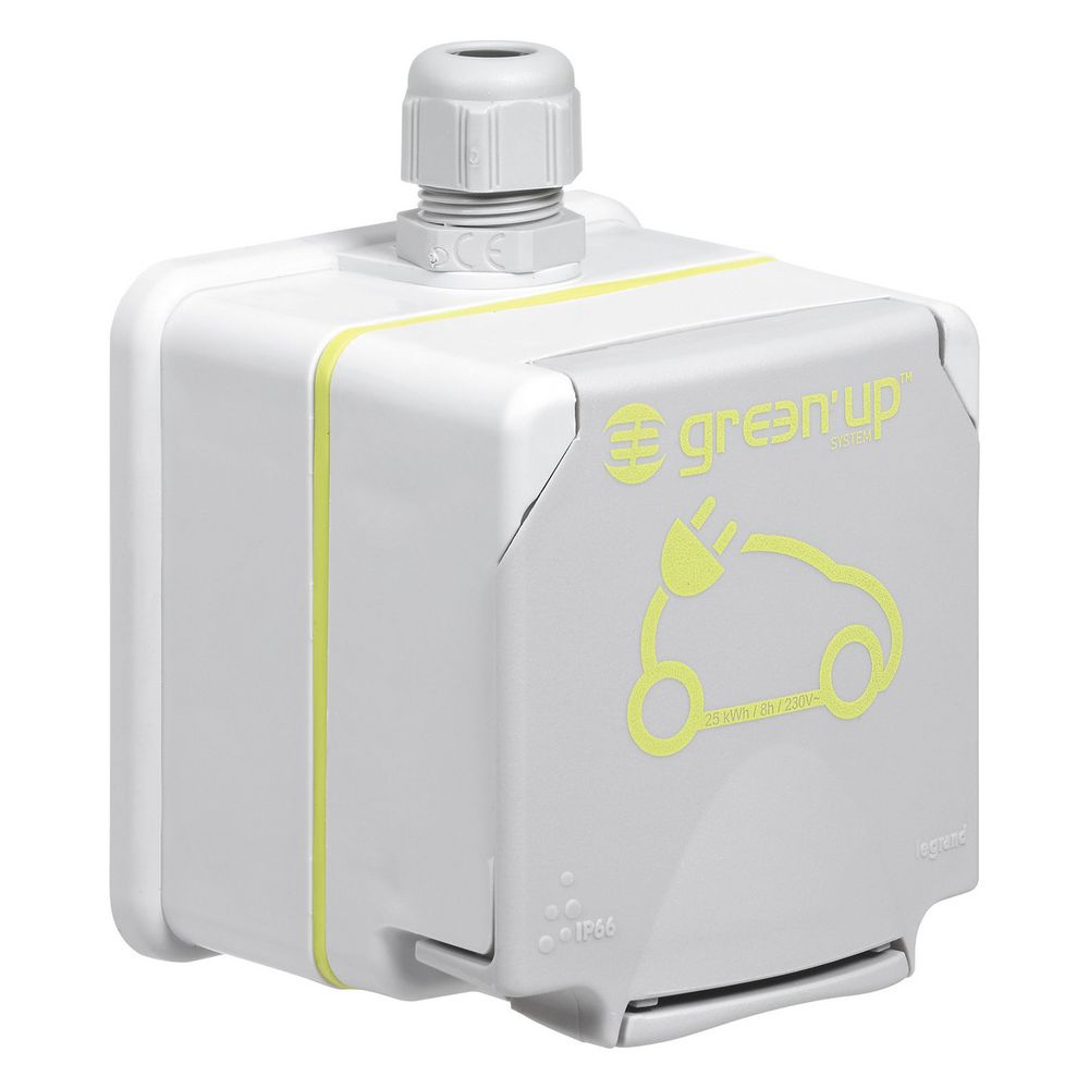Legrand Schutzkontaktsteckdose Green Up Plexo66, 16A 230V, IP44, 180x147,5x76mm, SAT0... LEGRAND-SAT00194 4010957001940 (Abb. 4)