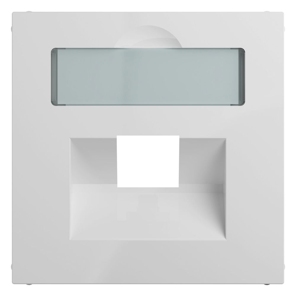 Legrand SEANO Zentralplatte 1x RJ45, mit Beschriftungsfeld, Unterputz, Kunststoff, Ultr... LEGRAND-765158 3414972544863 (Abb. 6)