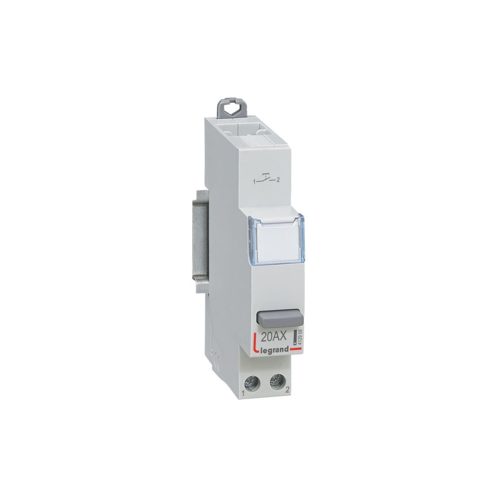 Legrand Taster CX3, 1 Schließer, 20A, 230V, 1TE, IP20, Grau, 412908... LEGRAND-412908 3414970531407 (Abb. 2)