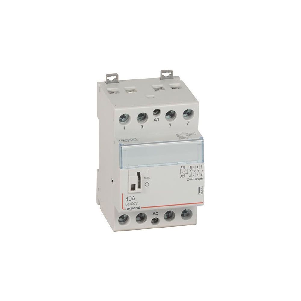 Legrand Installationsschütz CX3, 230V 40A 4 Schließer, mit Handschalter, 3 Teilungseinh... LEGRAND-412553 3245064125536 (Abb. 2)