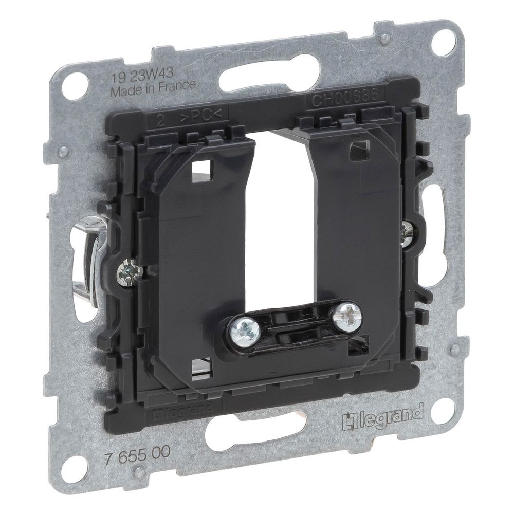Legrand Kabelauslass-Einsatz SEANO, Unterputz, mit Zugentlastung, 12mm, IP20, 765500... LEGRAND-765500 3414972553117 (Abb. 3)