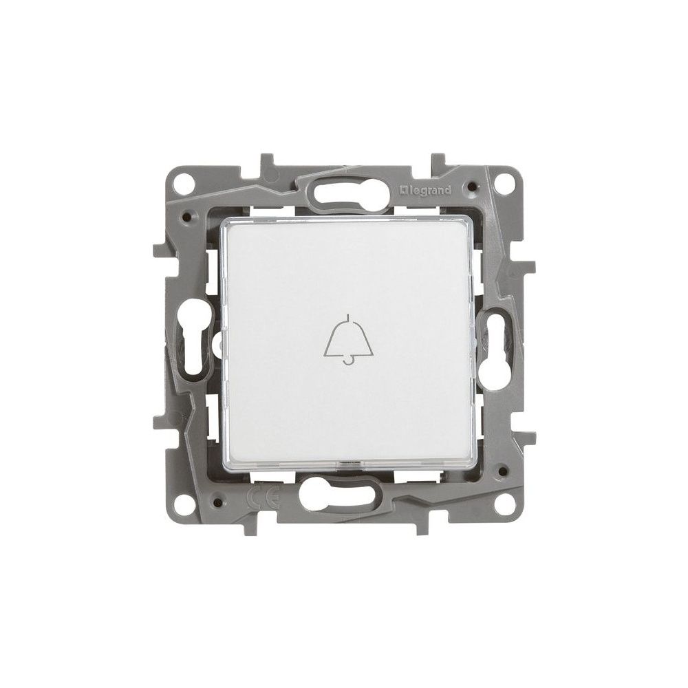 Legrand Taster Niloe, beleuchtet, mit Beschriftungsfeld, Unterputz, 250V, 6A, Kunststof... LEGRAND-664515 3245066645155 (Abb. 3)