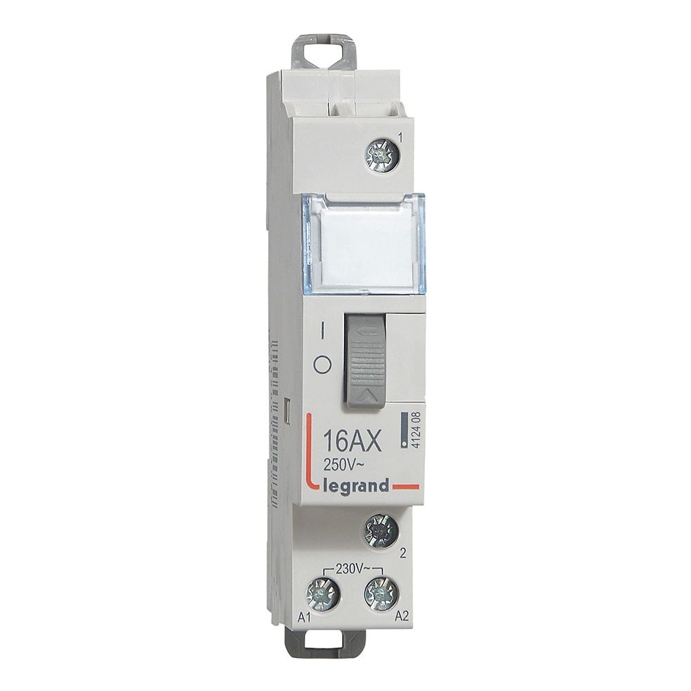 Legrand Fernschalter CX3 1-polig, 16A 250V, 1 Schließer, 1 TE, 95x17,8x70,2mm, 412408... LEGRAND-412408 3245064124089 (Abb. 3)