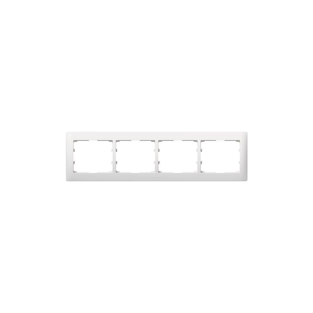 Legrand Rahmen 4-fach Galea, 83x304x12mm, Kunststoff, Ultraweiß, 771004... LEGRAND-771004 3245067710043 (Abb. 2)