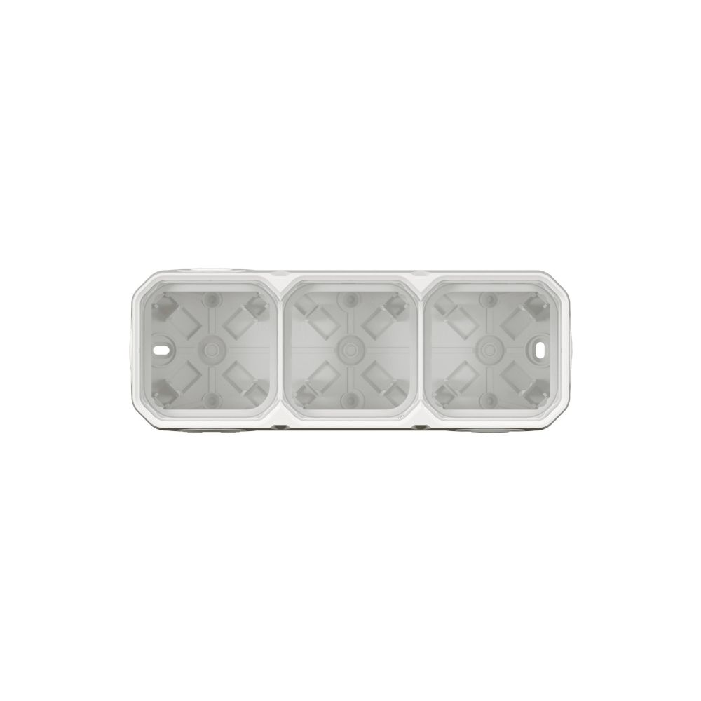 Legrand Aufputzgehäuse Plexo New 3fach, IP44, Thermoplast, Ultraweiß, 069688L... LEGRAND-069688L 3414971881488 (Abb. 2)