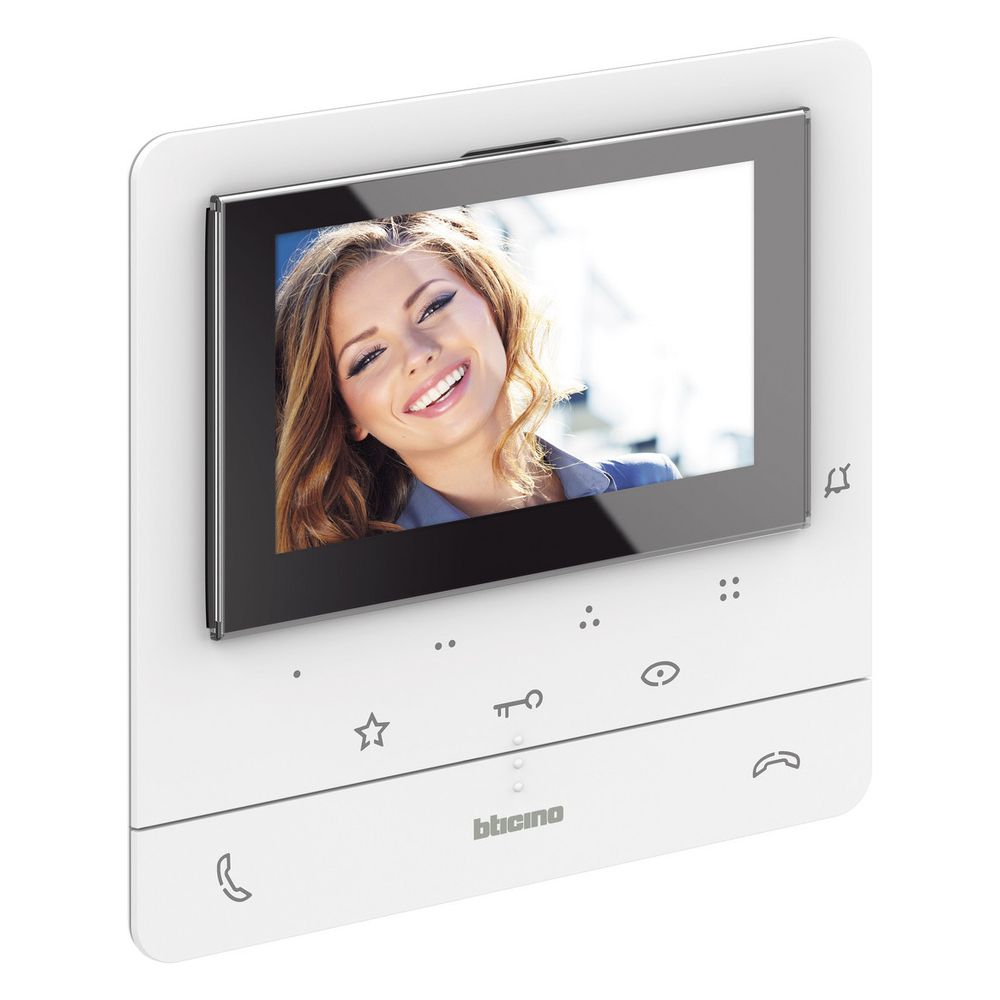 Legrand BTicino Video-Hausstation CLASSE100 V16E, 5" Farb-LCD, Freisprechen, Hörgerätek... LEGRAND-344922 8005543642351 (Abb. 4)