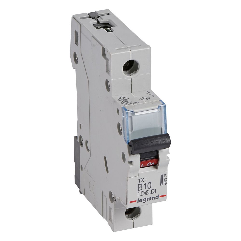 Legrand Leitungsschutzschalter TX3 B 10A, 1-polig, 6kA, 1TE, 88x17,8x77,8mm, Grau, 4033... LEGRAND-403355 3414970386243 (Abb. 3)