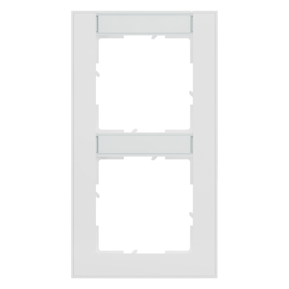 Legrand Abdeckrahmen SEANO+ 2-fach vertikal, 158x87x9,8mm, Kunststoff, Ultraweiß... LEGRAND-765992 3414972547574 (Abb. 2)