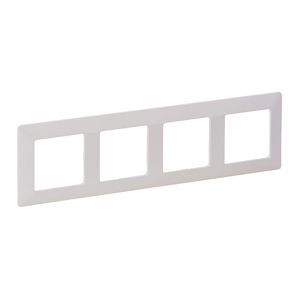 Legrand Abdeckrahmen Valena Life 4-fach, Thermoplast, Ultraweiß, 86x299x10mm, 754004... LEGRAND-754004 3414970454287 (Abb. 3)