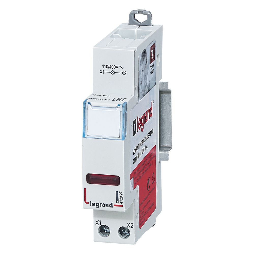 Legrand Meldeleuchte CX3, 1-fach, 110/400V AC, 1TE, Rot, 412927... LEGRAND-412927 3414970531612 (Abb. 3)