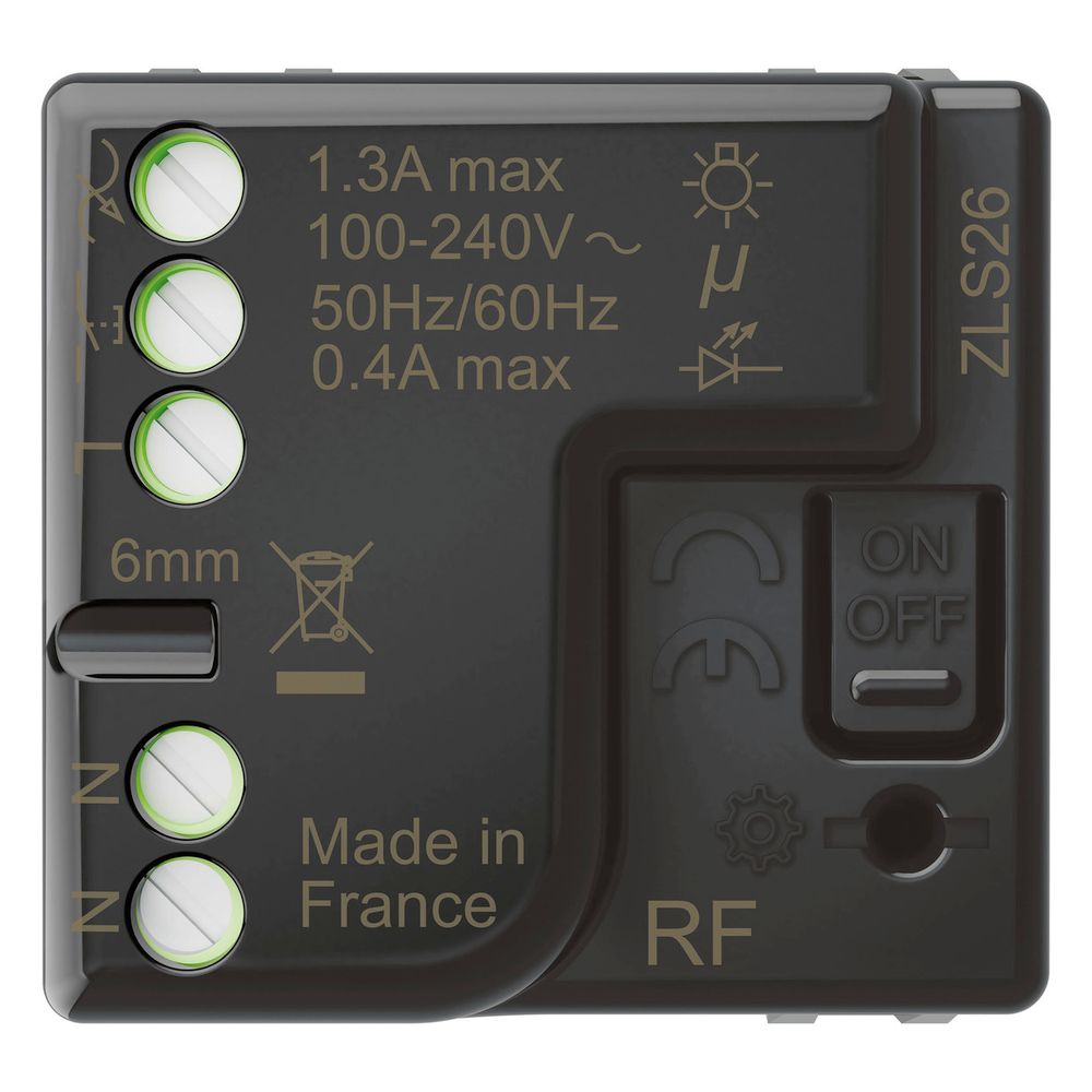 Legrand Mikromodul Ein/Aus Valena with Netatmo, 300W, 230V, Kunststoff, Schwarz, 064888... LEGRAND-064888 3414971396449 (Abb. 3)
