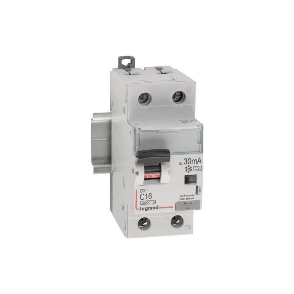 Legrand FI/LS-Schalter DX3 C 16A, 1P+N, 6kA, 30mA, Typ A, 230V, 2TE... LEGRAND-411061 3414970351821 (Abb. 2)