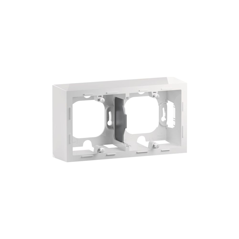 Legrand Aufputzgehäuse SEANO 2-fach, 88,5x159,5x43,3mm, Thermoplast, Ultraweiß, 765199... LEGRAND-765199 3414972542357 (Abb. 3)