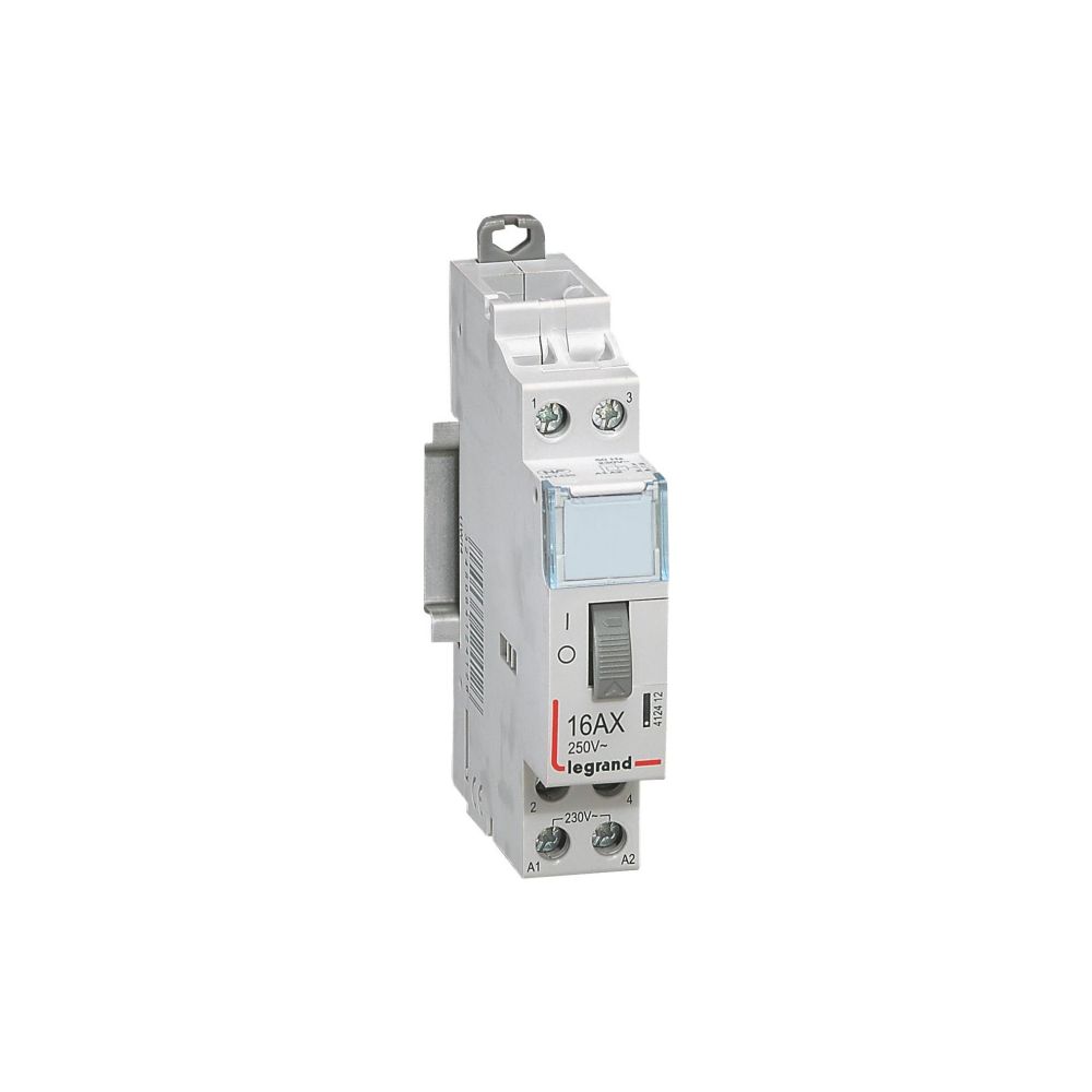 Legrand Fernschalter CX3, 2 Schließer, 16A, 250V, 1 TE, 412412... LEGRAND-412412 3245064124126 (Abb. 2)