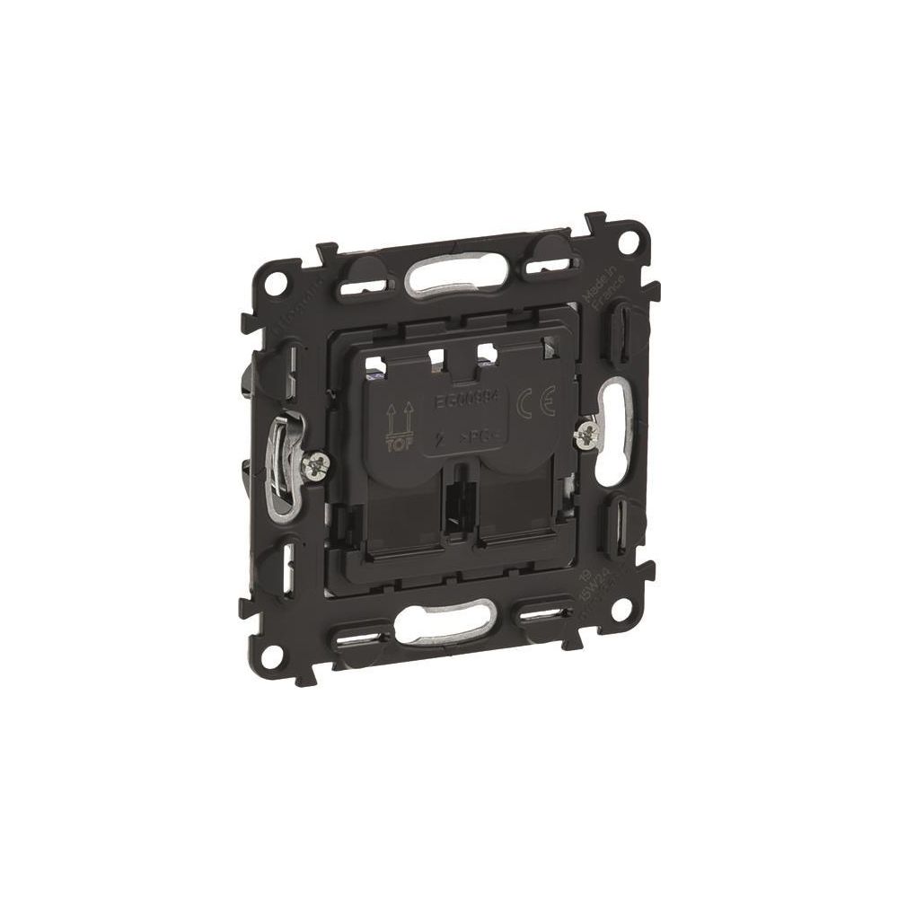 Legrand Datendose Valena In’Matic 2xRJ45, Kat. 6, Unterputz, 74,7x74,7x35,4mm, Weiß... LEGRAND-753043 3414970474919 (Abb. 2)