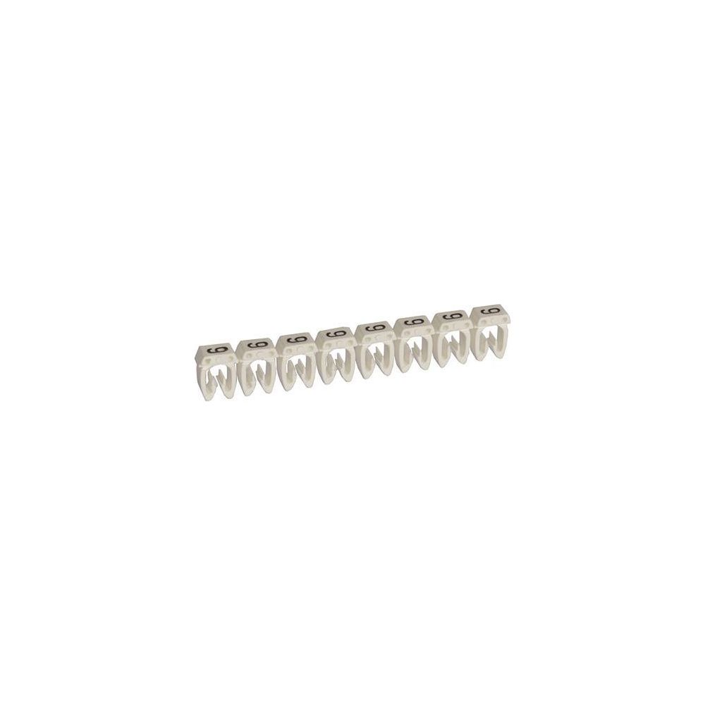 Legrand Kennzeichnungssystem CAB 3 Ziffer 9, 0,5-1,5mm2, 5x3mm, Kunststoff, Weiß, 03821... LEGRAND-038219 3245060382193 (Abb. 2)