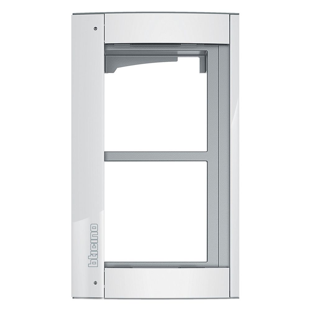 Legrand BTicino Abdeckrahmen mit Modulträger SFERA, 2 Module, Aufputz, 235x138x15mm, Al... LEGRAND-350222 8005543457535 (Abb. 2)