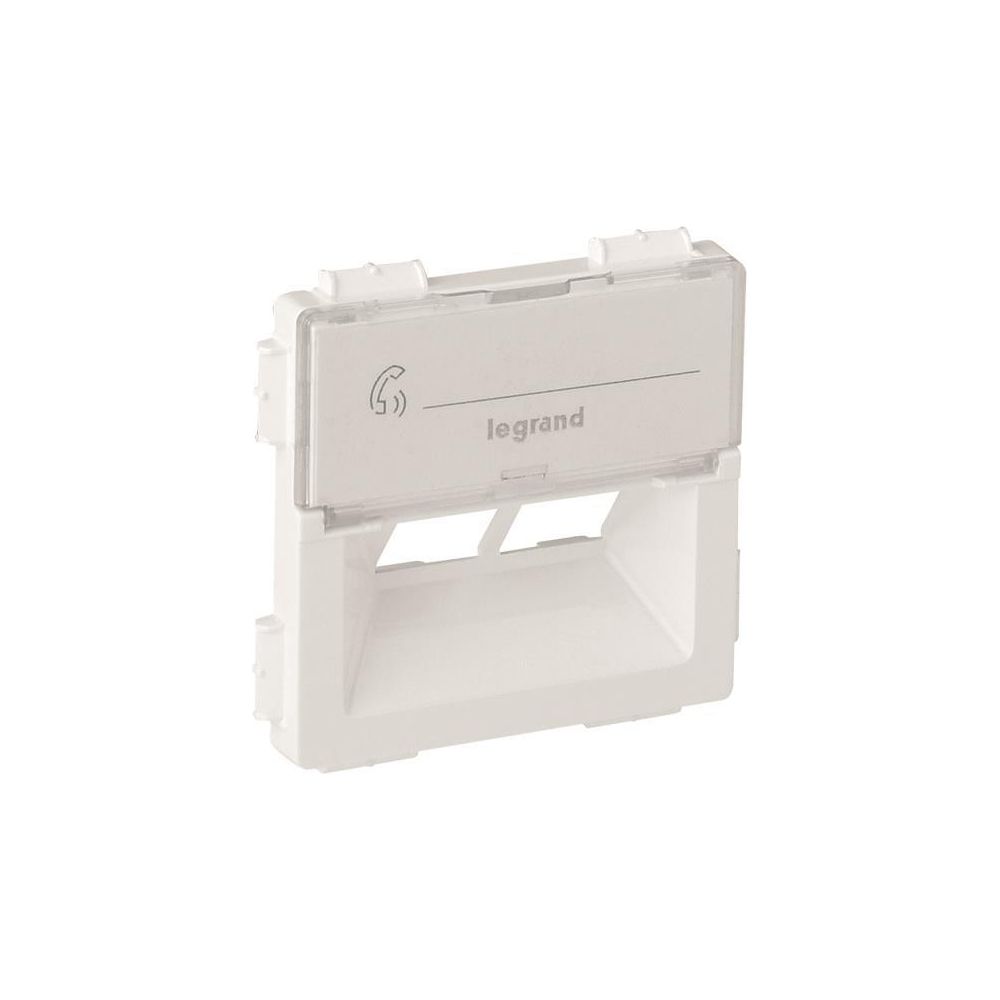 Legrand Abdeckung Valena Life für Rutenbeck 2xRJ45, Unterputz, Kunststoff, Ultraweiß, 7... LEGRAND-755380 3414970459930 (Abb. 2)