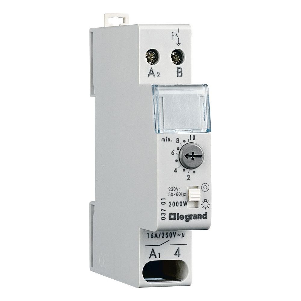 Legrand Treppenlichtzeitschalter RexEMPlus 003701, 0,5-10min, 16A, 1 TE, DIN-Schiene... LEGRAND-003701 4010957037017 (Abb. 3)