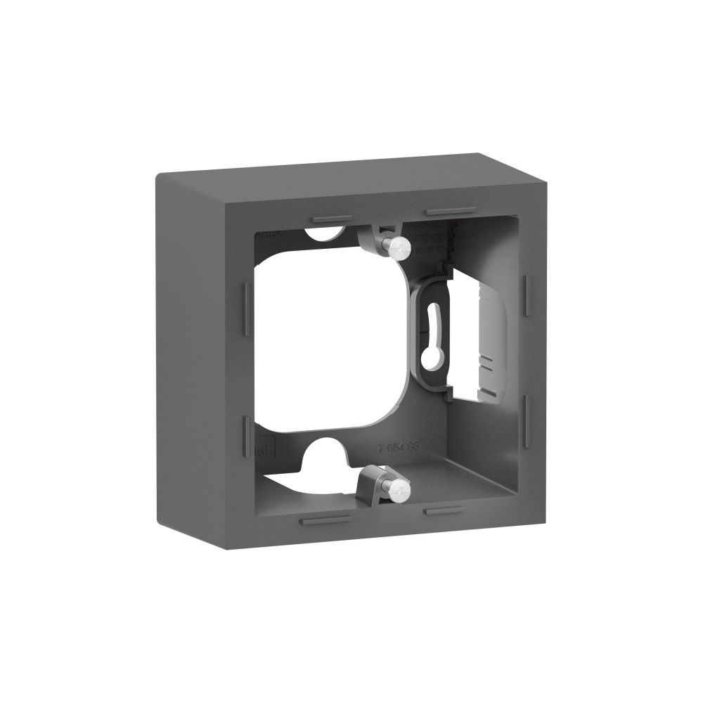Legrand Aufputzgehäuse SEANO 1-fach, 88,5x88,5x43,3mm, Thermoplast, Anthrazit... LEGRAND-765498 3414972542265 (Abb. 3)