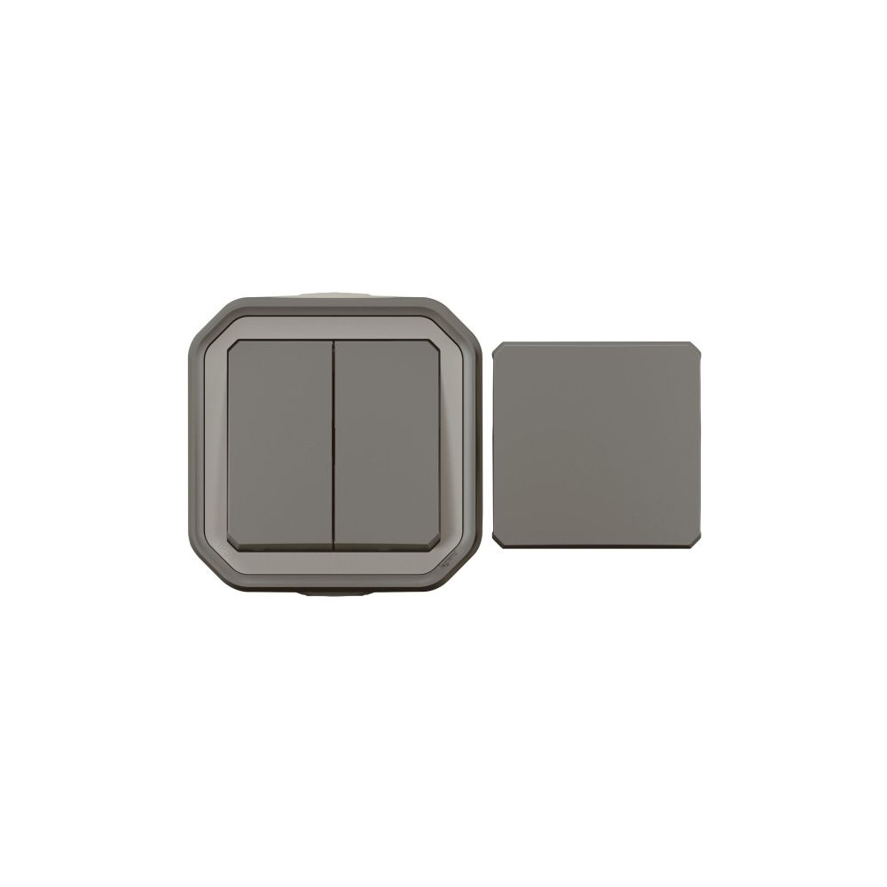 Legrand Multifunktionsschalter Plexo New 069789L, IP55, IK08, 250V, 10A, Anthrazit... LEGRAND-069789L 3414971904262 (Abb. 2)