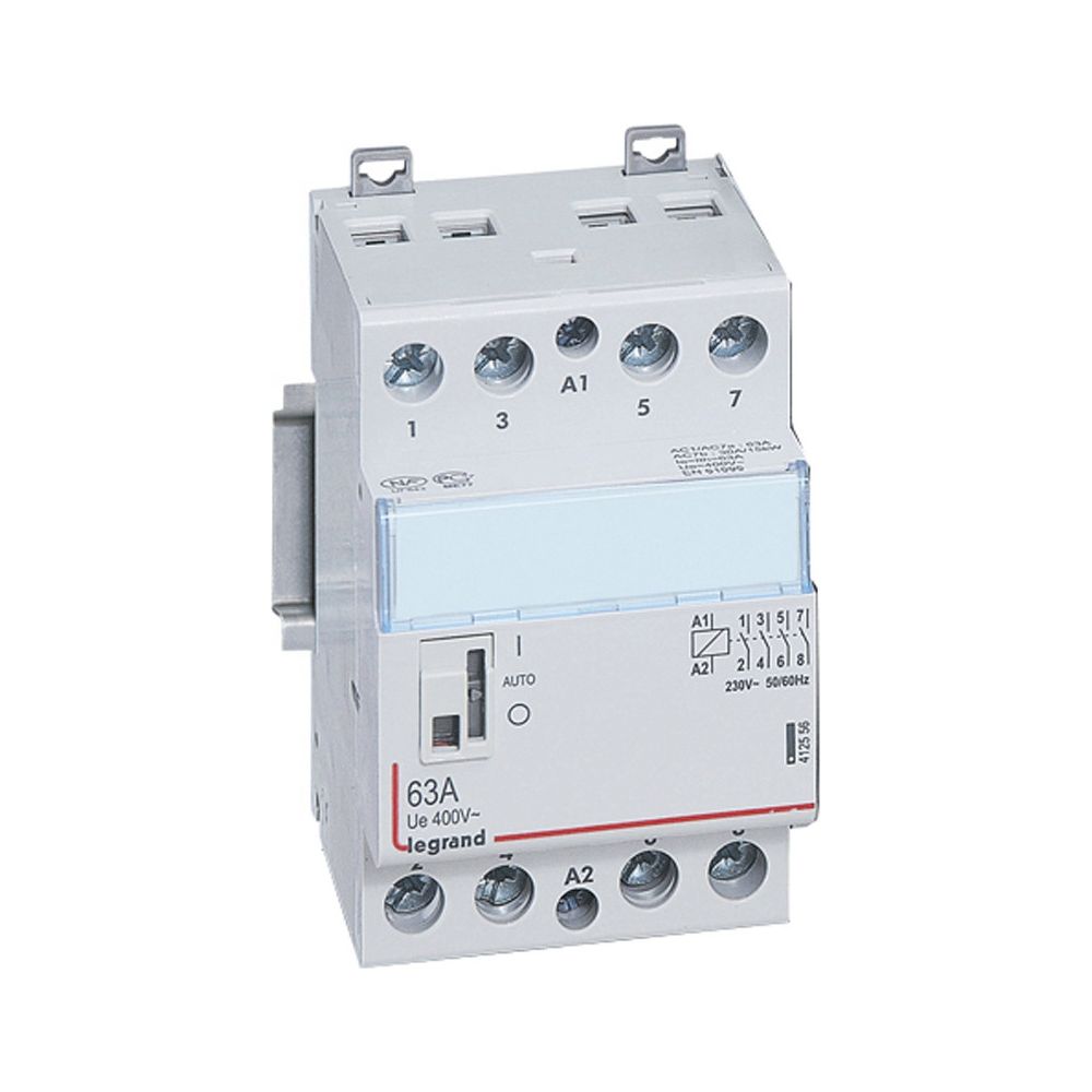 Legrand Installationsschütz CX3 412556, 230V, 63A, 4S, mit Handschalter... LEGRAND-412556 3245064125567 (Abb. 3)