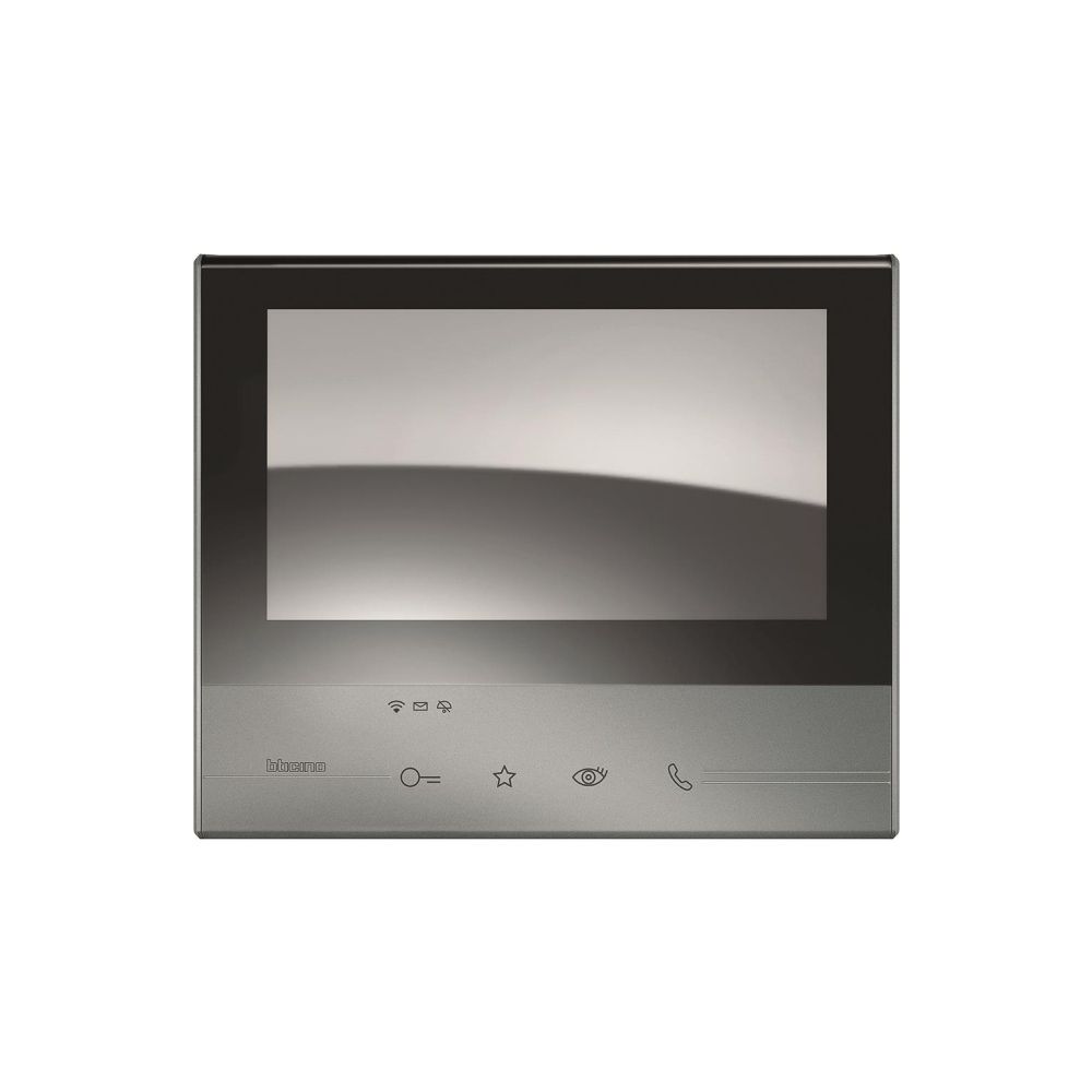 Legrand BTicino Video-Hausstation CLASSE 300 X13E, 7" LCD-Touch, Aufputz, Schwarz, 3446... LEGRAND-344643 8005543561454 (Abb. 2)