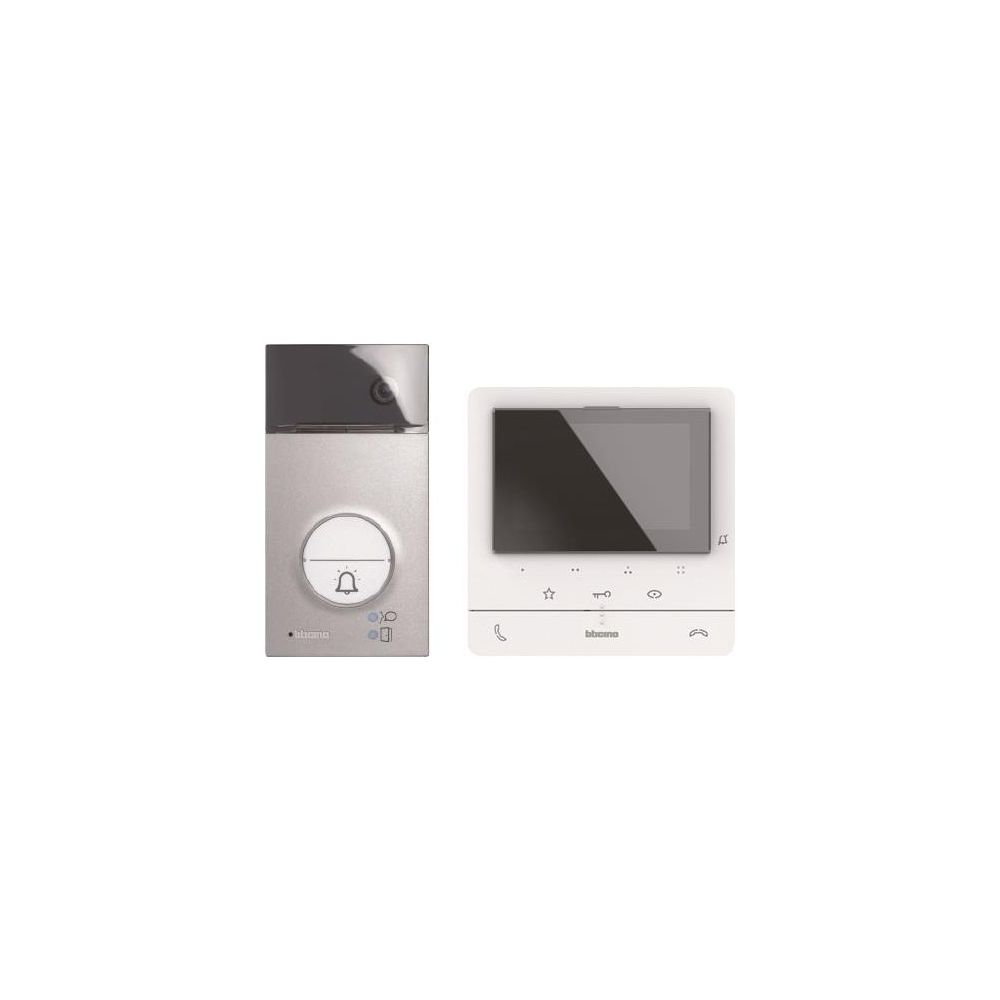 Legrand BTicino Video-Set Flex'ONE LINEA 3000 CLASSE 100 V16E, Aufputz, Aluminium, Weiß... LEGRAND-364922 8005543642375 (Abb. 2)