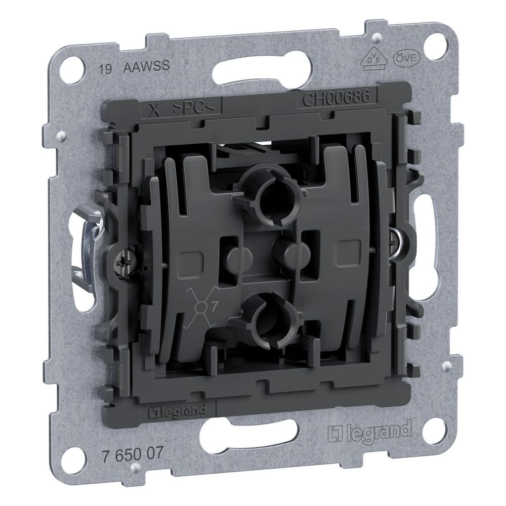 Legrand Kreuzschalter SEANO, 10 AX, Unterputz, 27,3mm, 765007... LEGRAND-765007 3414972547369 (Abb. 5)