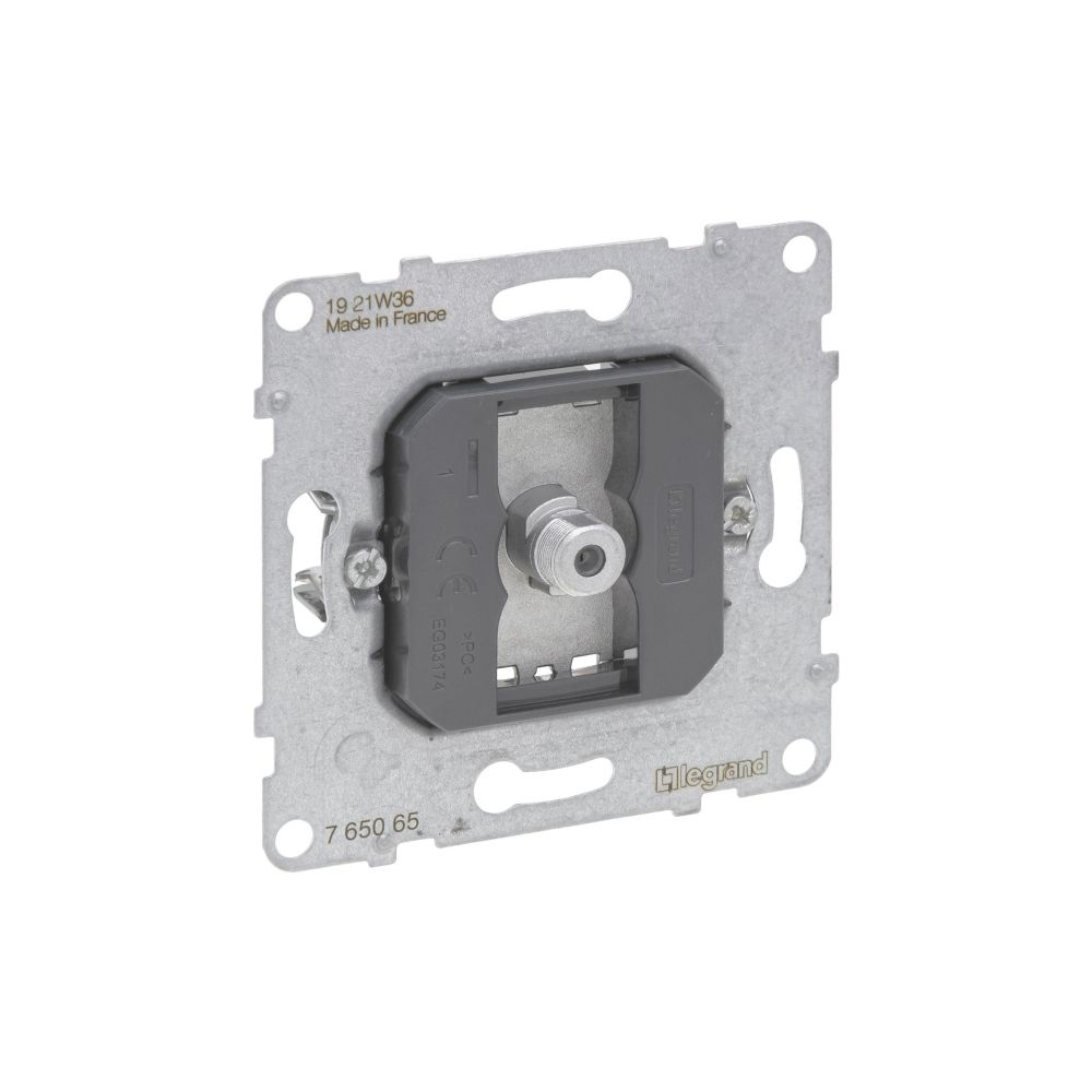 Legrand Antennen-Stichdose SEANO 765065, 1,5 dB, 0-2.400 MHz, Kunststoff, Glänzend... LEGRAND-765065 3414972552110 (Abb. 2)