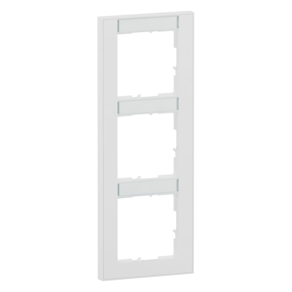 Legrand SEANO+ Rahmen 3-fach vertikal, 10x55mm Beschriftungsfeld, 87x229x9,8mm, Thermop... LEGRAND-765993 3414972547635 (Abb. 3)