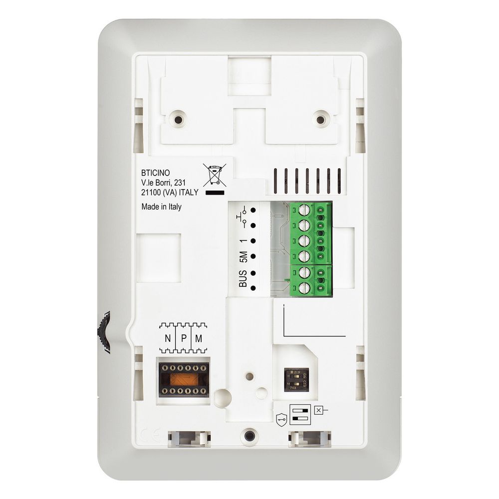 Legrand BTicino Audio-Hausstation CLASSE100 A16E 344282, Freisprechen, 2-Draht-Bussyste... LEGRAND-344282 8005543631164 (Abb. 4)