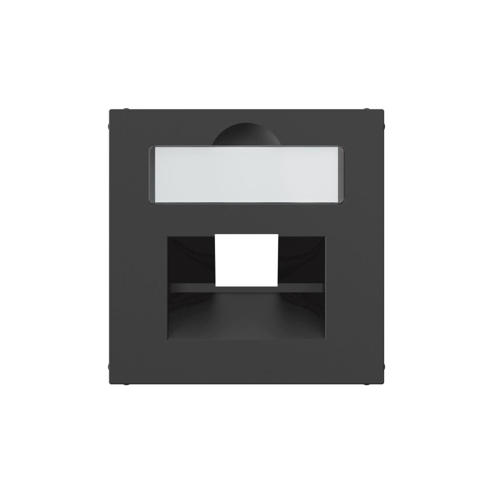 Legrand SEANO Abdeckung 1x RJ45, mit Beschriftungsfeld, Unterputz, Kunststoff, Schwarz ... LEGRAND-765358 3414972544924 (Abb. 4)