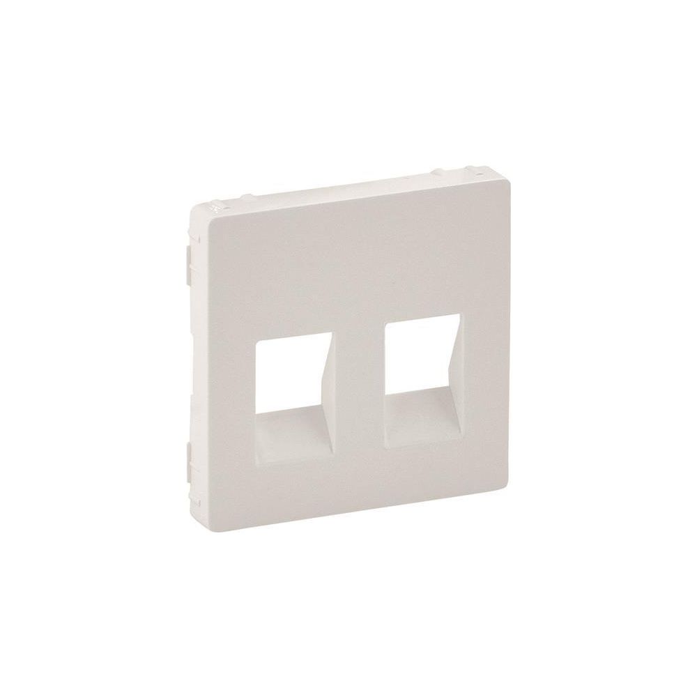 Legrand Abdeckung Valena Life für 2-fach Lautsprecherdose, Kunststoff, Ultraweiß, 75537... LEGRAND-755370 3414970459695 (Abb. 2)