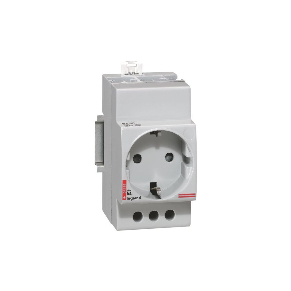 Legrand Verteilereinbausteckdose CX3, 16A 250V, 2,5TE, mit erhöhtem Berührungsschutz, G... LEGRAND-004285 3245060042851 (Abb. 2)