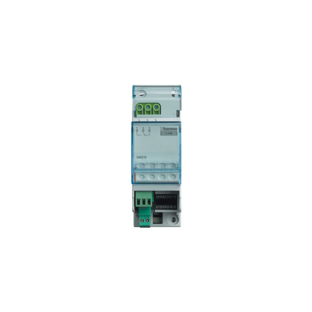 Legrand BTicino Schaltrelais 2-Draht 346210, 230V 6A, 36x83x60mm, Grau... LEGRAND-346210 8005543520970 (Abb. 3)