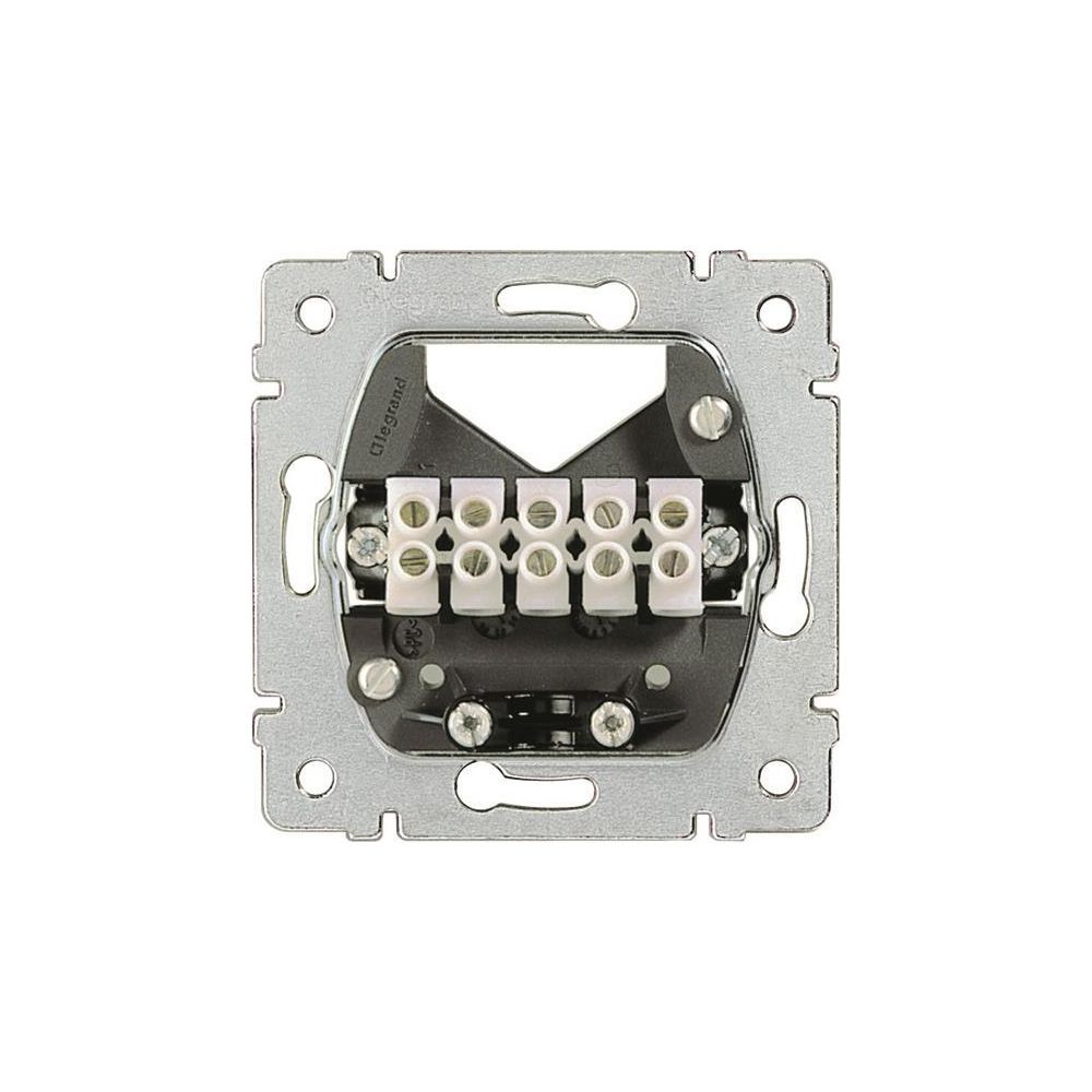 Legrand Leitungsauslass-Einsatz, Unterputz, 5x 2,5mm2, Schraubklemme, 775985... LEGRAND-775985 3245067759851 (Abb. 2)