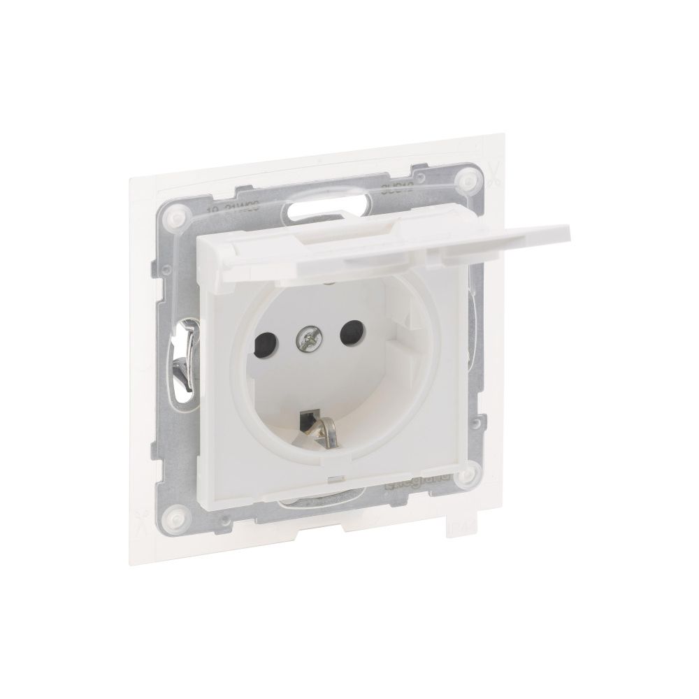 Legrand Schutzkontakt-Steckdose SEANO 765124, 16 A, 250 V, IP44, Kunststoff, Ultraweiß... LEGRAND-765124 3414972550451 (Abb. 2)