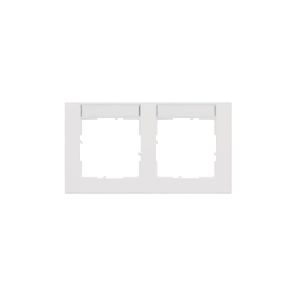 Legrand Abdeckrahmen SEANO+ 2-fach horizontal, 10x55mm Beschriftungsfeld, 87x158x9,8mm,... LEGRAND-765892 3414972547543 (Abb. 4)