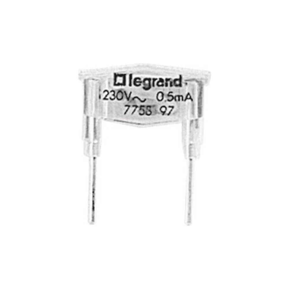Legrand Glimmlampe 230V 0,5mA Grün, 775897... LEGRAND-775897 3245067758977 (Abb. 2)