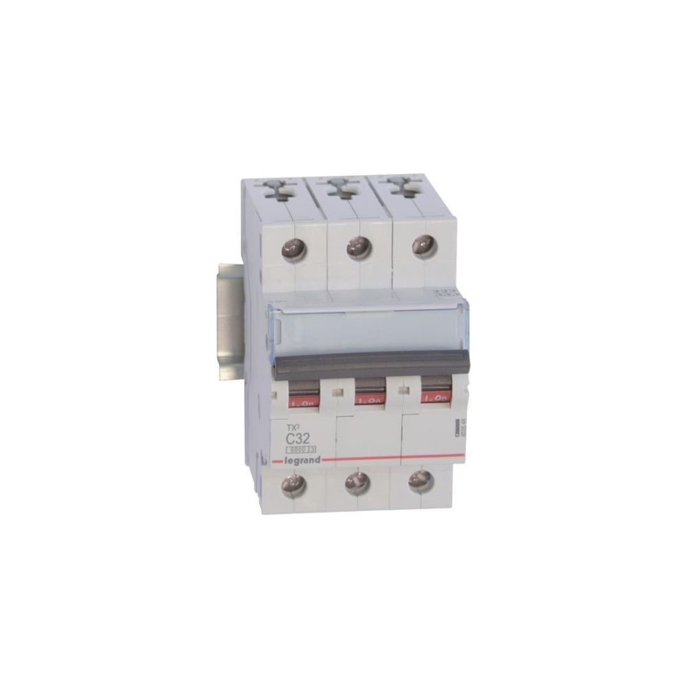 Legrand Leitungsschutzschalter TX3 403548, 32A, 3-polig, 6kA, 400V, 3TE, Grau... LEGRAND-403548 3414970389596 (Abb. 2)