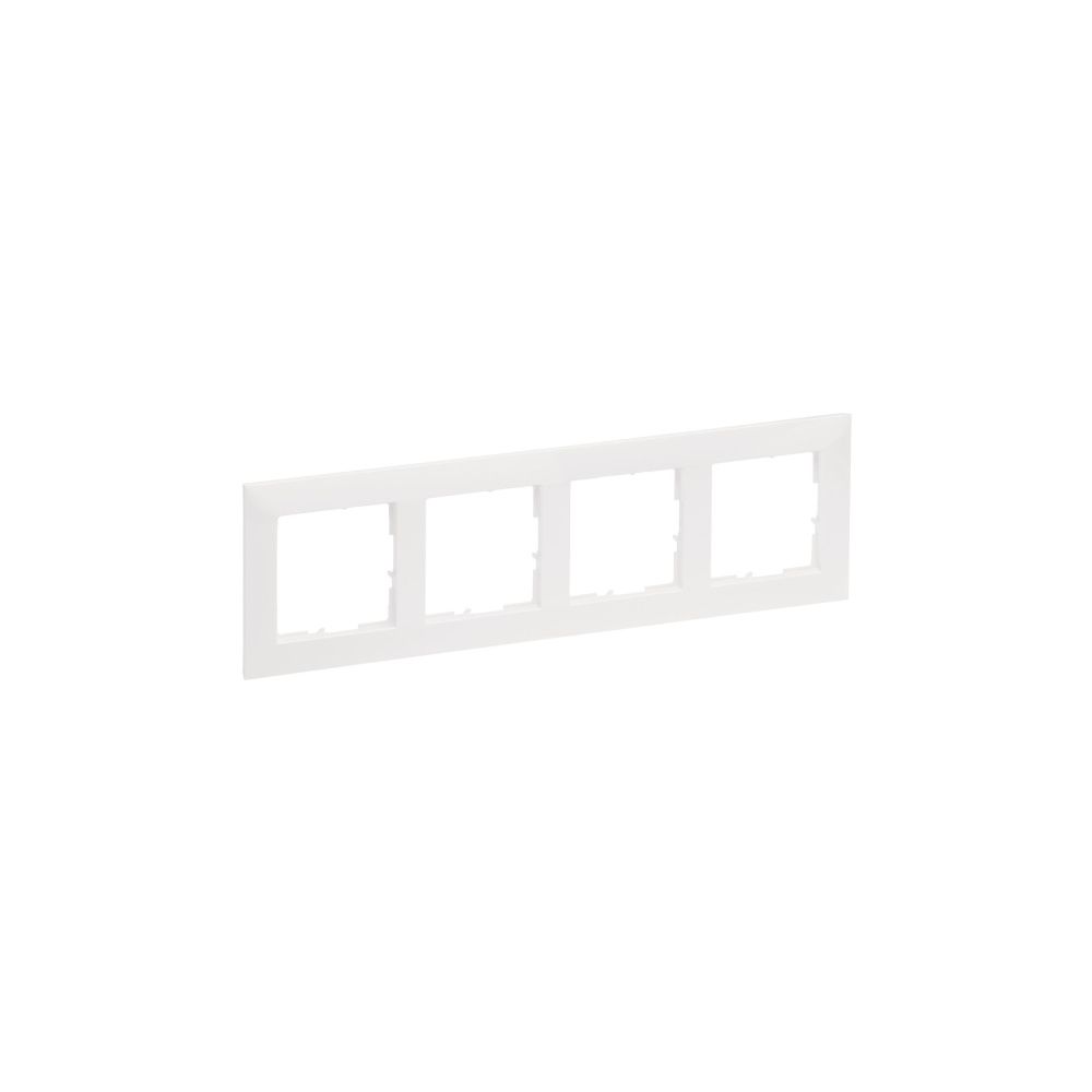 Legrand Abdeckrahmen SEANO 4-fach, 87x301mm, Kunststoff, Ultraweiß... LEGRAND-765174 3414972549875 (Abb. 2)