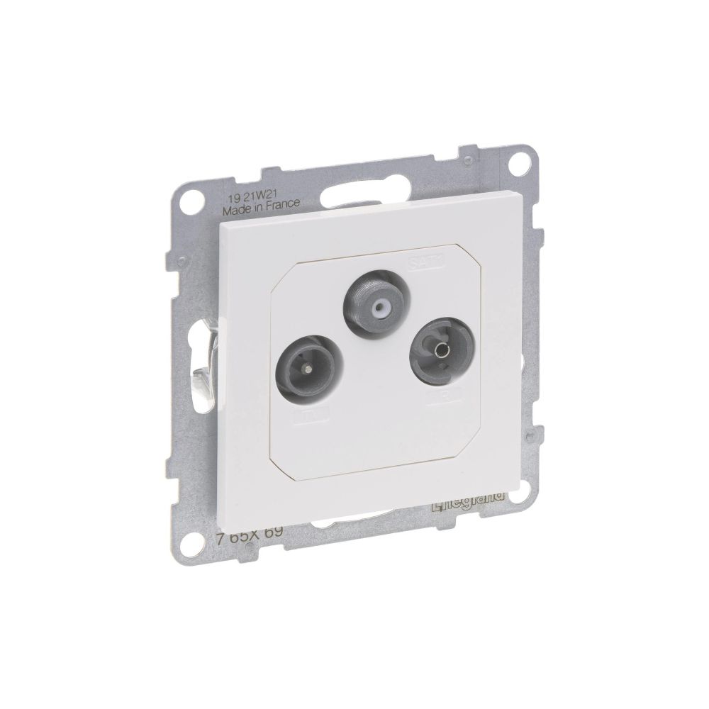 Legrand Antennen-Enddose SEANO, 10 dB, Unterputz, Kunststoff, Ultraweiß, 765169... LEGRAND-765169 3414972552295 (Abb. 2)