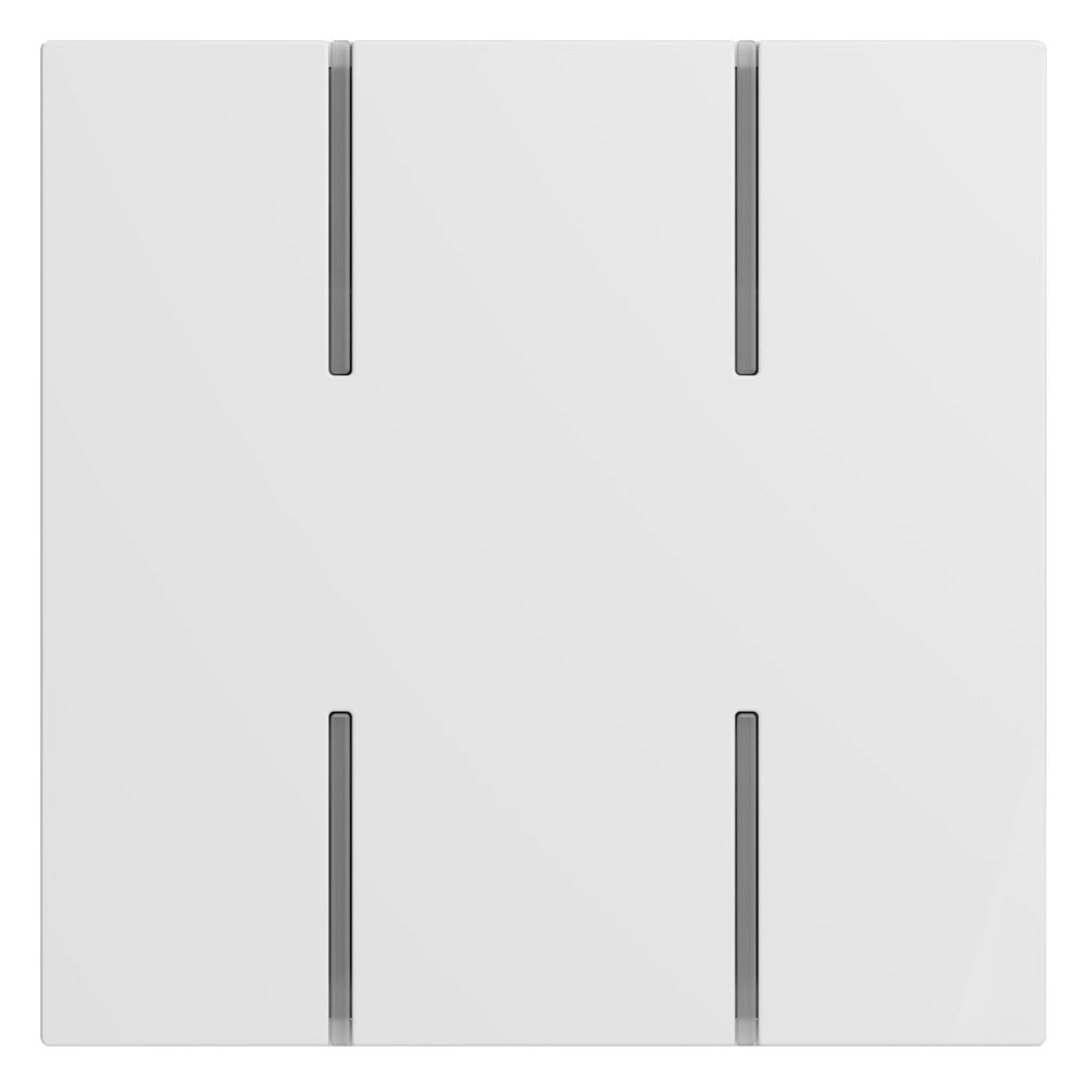 Legrand Tastenabdeckung Seano 2-modulig, 55,5x55,5x6,7mm, Kunststoff, Ultraweiss, 76561... LEGRAND-765614 3414972617529 (Abb. 2)