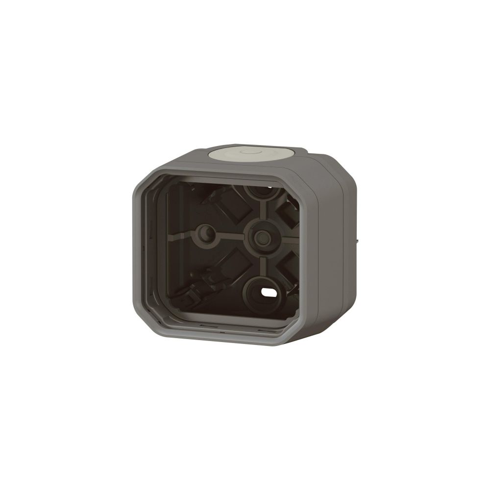 Legrand Aufputzgehäuse Plexo New 069601L, 1-fach, IP44, 85x82x57mm, Thermoplast, Anthr... LEGRAND-069601L 3414971879843 (Abb. 3)