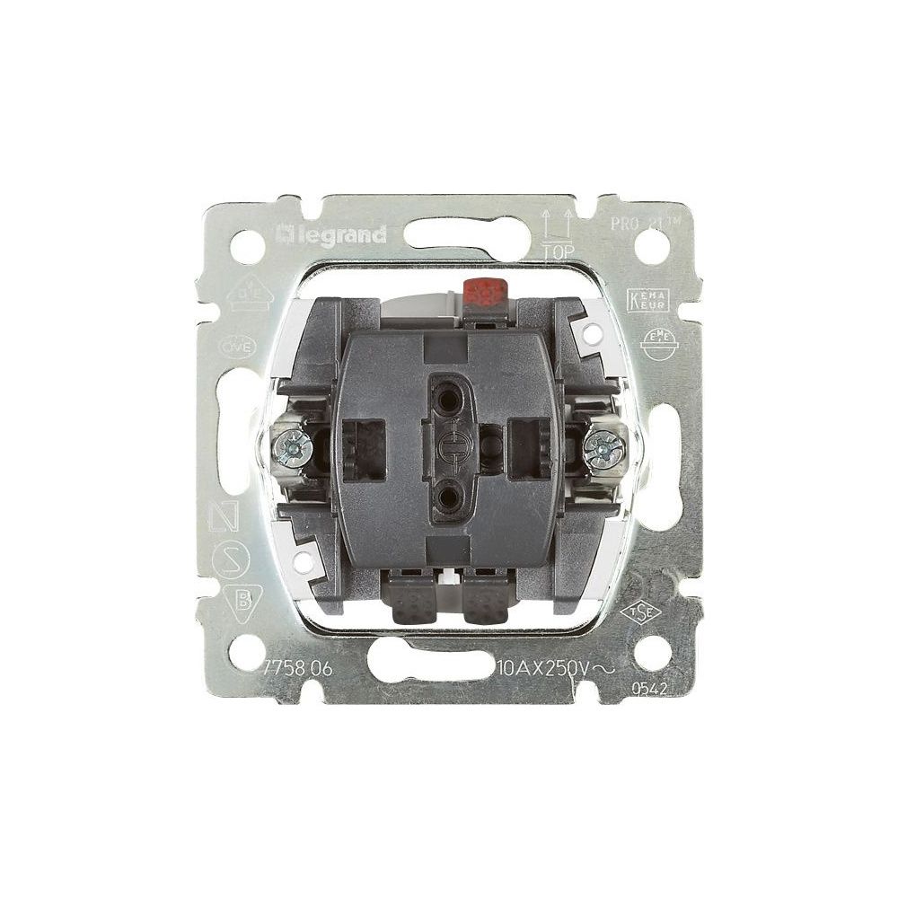Legrand Jalousieschalter-Einsatz 775804, 10A, 250V, Unterputz, 71x71x61mm... LEGRAND-775804 3245067758045 (Abb. 3)