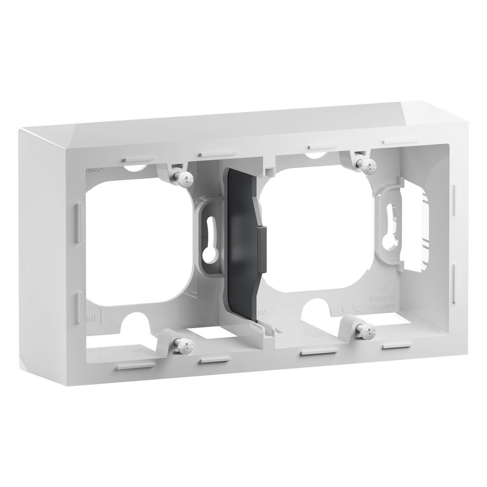 Legrand Aufputzgehäuse SEANO 2-fach, 88,5x159,5x43,3mm, Thermoplast, Ultraweiß, 765199... LEGRAND-765199 3414972542357 (Abb. 5)