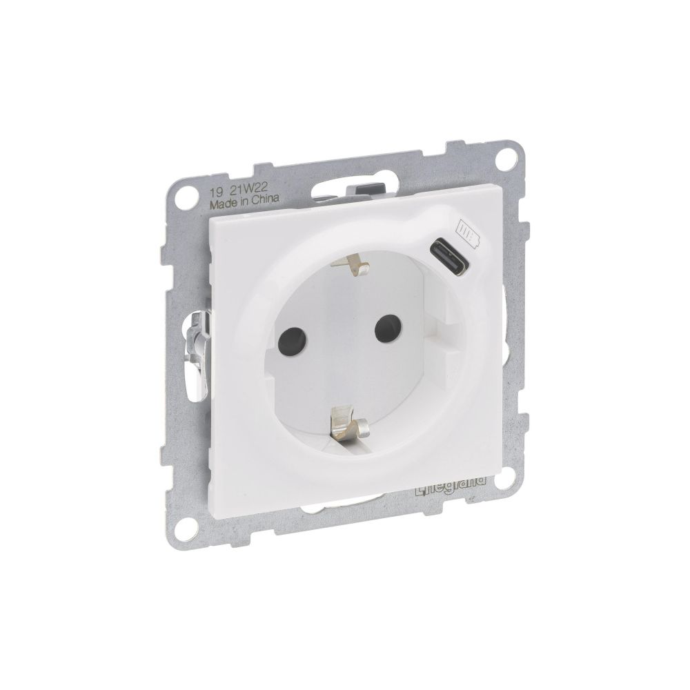 Legrand Kombinationssteckdose SEANO 765126, 16 A 250 V, Unterputz, Kunststoff, Ultrawei... LEGRAND-765126 3414972551205 (Abb. 2)